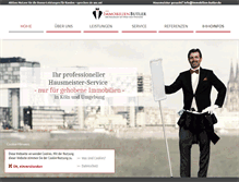 Tablet Screenshot of immobilien-butler.de